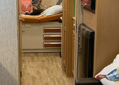 Interior of our Kleburg County Mobile Medical Unit