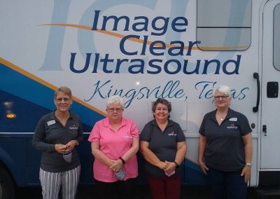 Our Kleberg Team in front of their Mobile Medical Unit