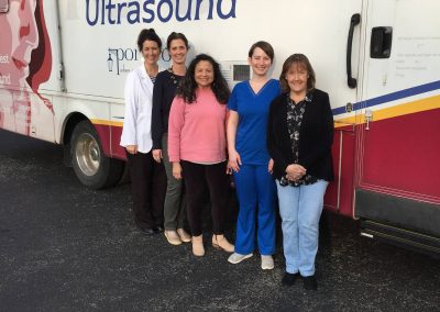 Our Murfreesboro Team in front of their Mobile Medical Unit