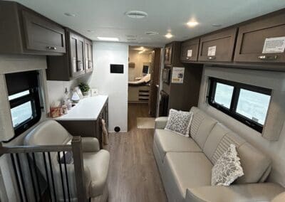Interior of the Louisville Mobile Unit