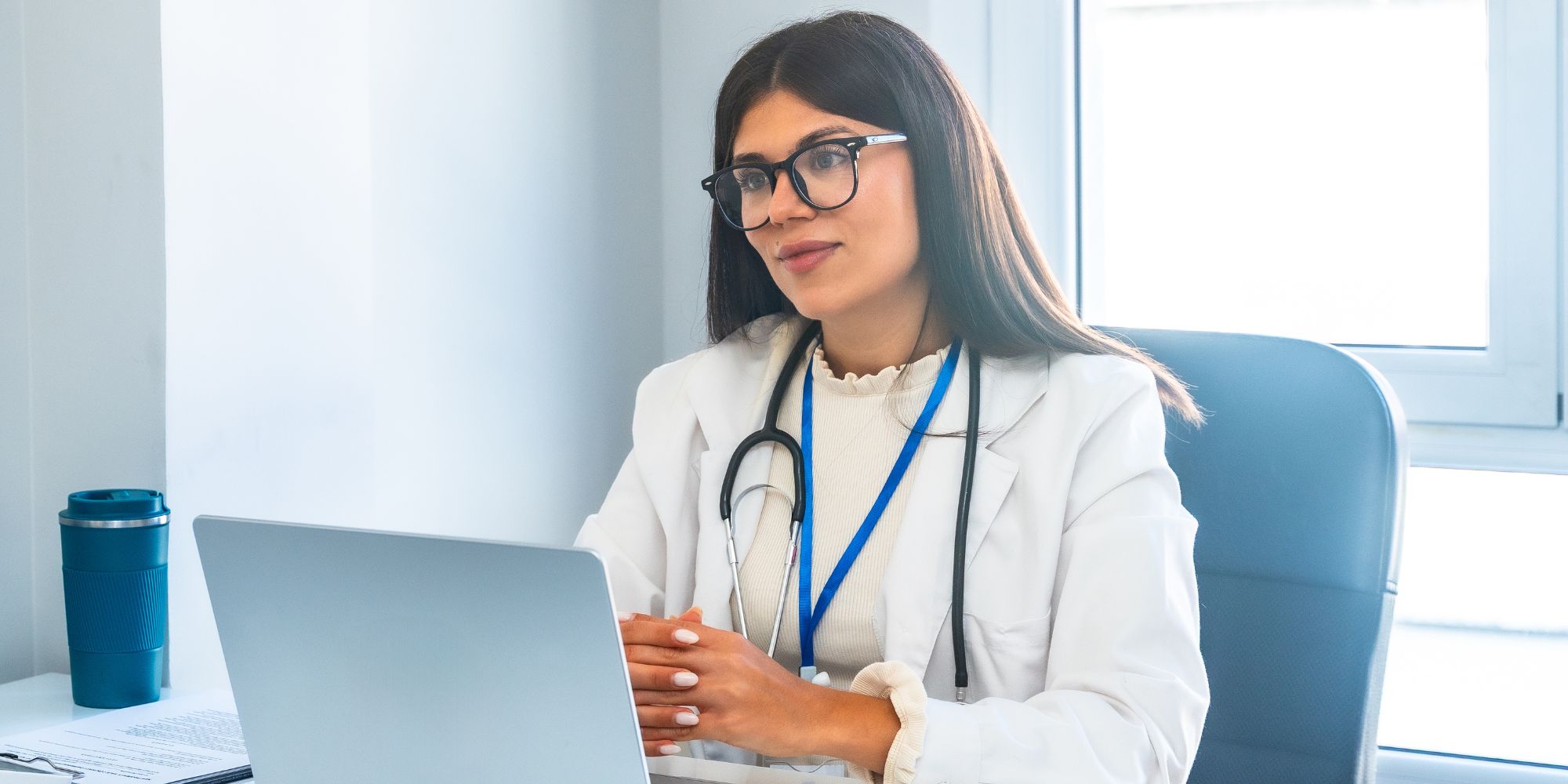 A woman about to explain What to Expect from an In-Clinic Abortion